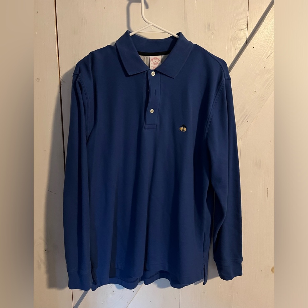 Brooks brothers medium long sleeved polo